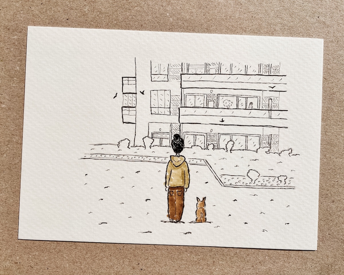 Ilustração de Carol the Astronaut